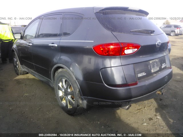 4S4WX82D074407772 - 2007 SUBARU B9 TRIBECA 3.0 H6/3.0 H6 LIMITED BLACK photo 3