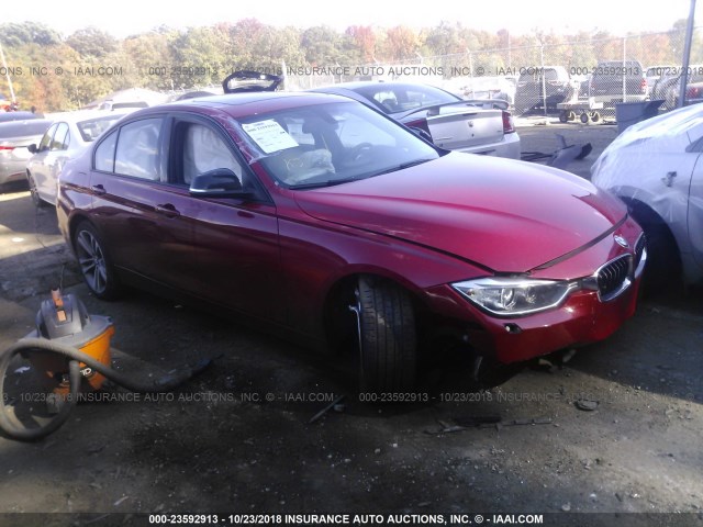 WBA3B5G51DNP41141 - 2013 BMW 328 XI SULEV RED photo 1