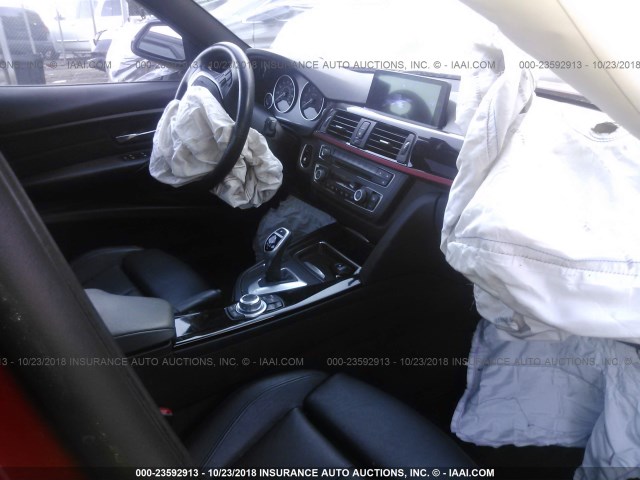 WBA3B5G51DNP41141 - 2013 BMW 328 XI SULEV RED photo 5