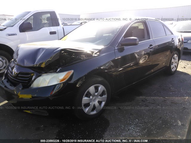 4T4BE46K59R065721 - 2009 TOYOTA CAMRY SE/LE/XLE BLACK photo 2