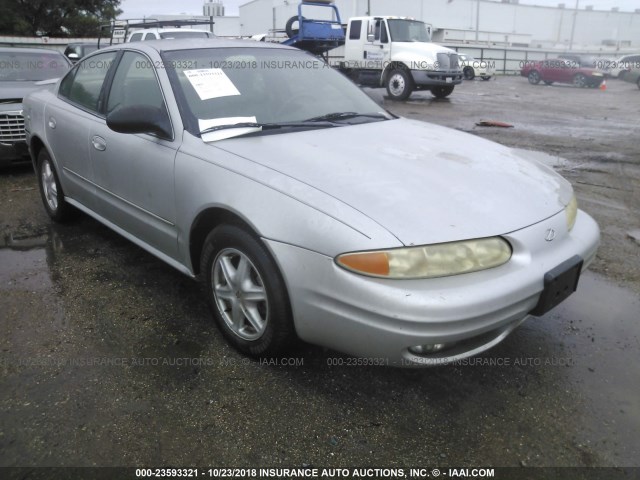 1G3NL52F14C112791 - 2004 OLDSMOBILE ALERO GL SILVER photo 1