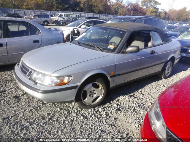 YS3DD78B8W7003578 - 1998 SAAB 900 S SILVER photo 2