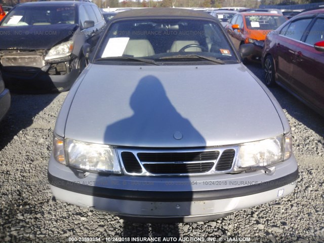 YS3DD78B8W7003578 - 1998 SAAB 900 S SILVER photo 6