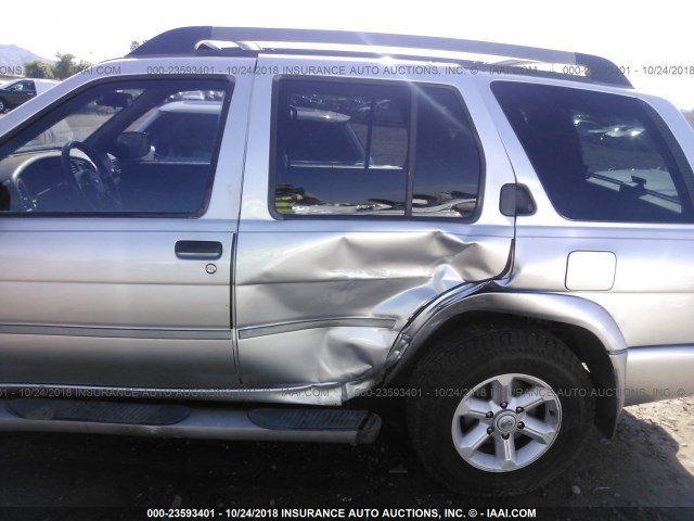 JN8DR09X83W712012 - 2003 NISSAN PATHFINDER LE/SE SILVER photo 6