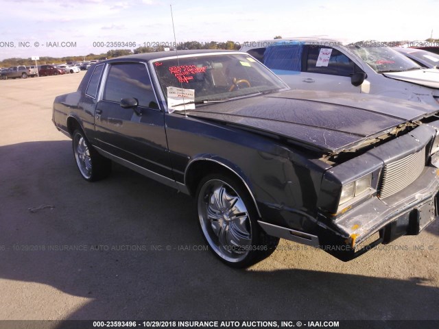 1G1GZ37ZXFR215845 - 1985 CHEVROLET MONTE CARLO  BLUE photo 1