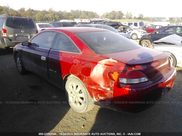 2T1CF28P8XC222830 - 1999 TOYOTA CAMRY SOLARA SE/SLE Qırmızı foto 3