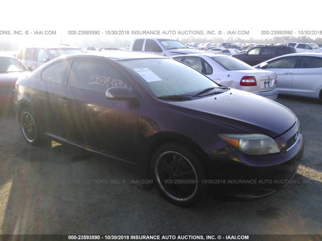 JTKDE177560088136 - 2006 TOYOTA SCION TC 勃艮第红 照片 1