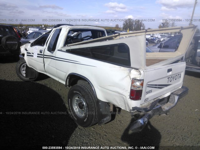 JT4VN13G2M5045987 - 1991 TOYOTA PICKUP 1/2 TON EXTRA LONG WHEELBASE SR5 WHITE photo 3