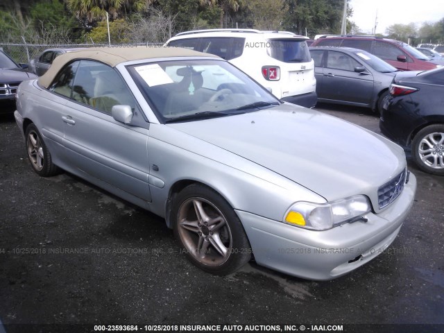 YV1NC53DX1J019511 - 2001 VOLVO C70 TURBO SILVER photo 1