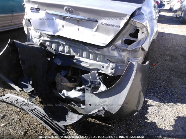 4T1BE30K65U987230 - 2005 TOYOTA CAMRY LE/XLE/SE SILVER photo 6