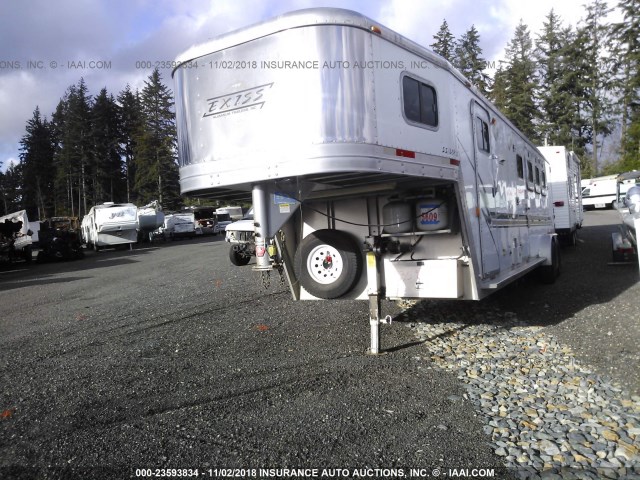 4LAAH262422014214 - 2002 EXXISS ALUMINUM TRAILERS HS  SILVER photo 2