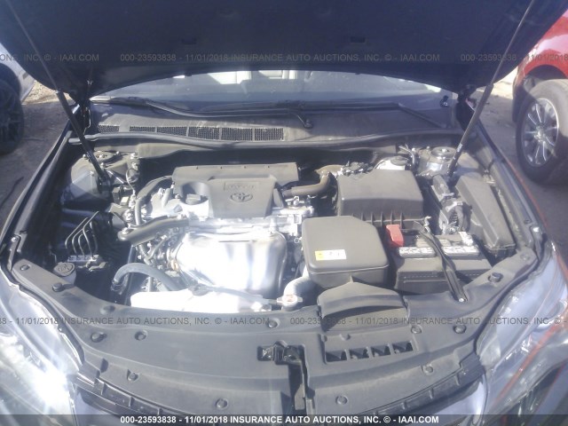 4T1BF1FK4HU418860 - 2017 TOYOTA CAMRY LE/XLE/SE/XSE BLUE photo 10