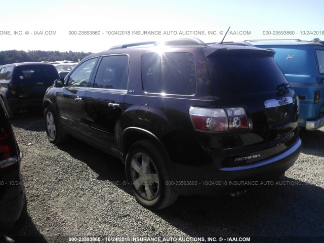 1GKER33718J181402 - 2008 GMC ACADIA SLT-2 PURPLE photo 3