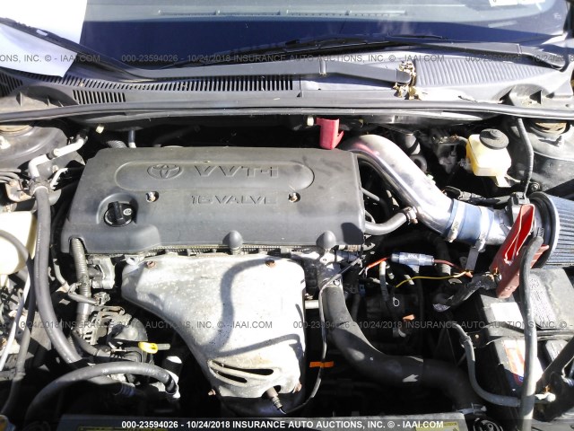 JTKDE177450046975 - 2005 TOYOTA SCION TC 蓝色 照片 10