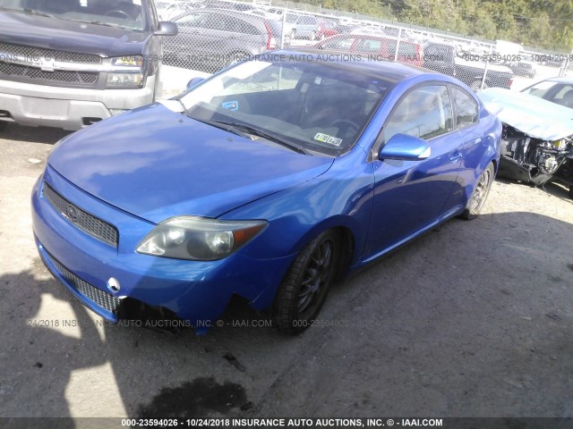 JTKDE177450046975 - 2005 TOYOTA SCION TC 蓝色 照片 2