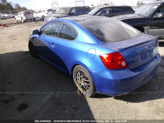 JTKDE177450046975 - 2005 TOYOTA SCION TC 蓝色 照片 3