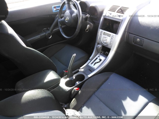 JTKDE177450046975 - 2005 TOYOTA SCION TC 蓝色 照片 5