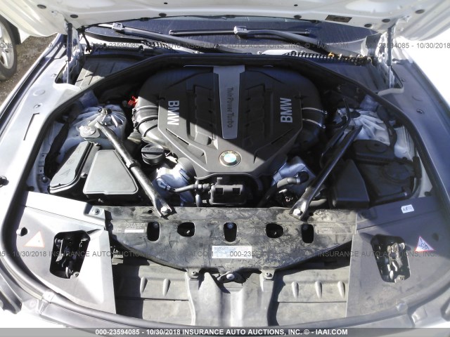 WBAKC8C53CC436136 - 2012 BMW 750 LXI WHITE photo 10