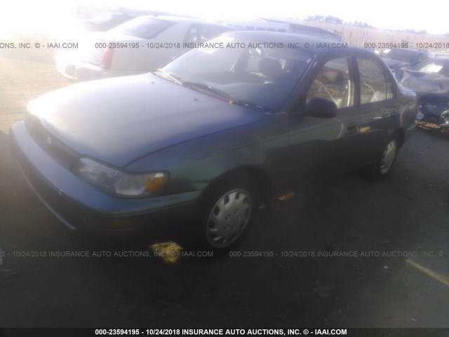 2T1AE09B7SC091450 - 1995 TOYOTA COROLLA LE/DX 绿色 照片 2