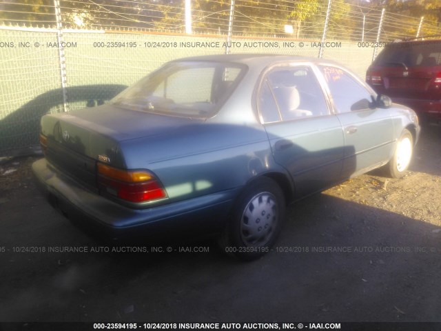 2T1AE09B7SC091450 - 1995 TOYOTA COROLLA LE/DX 绿色 照片 4