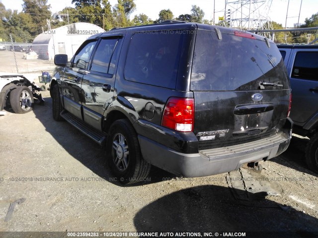 1FMPU16W54LA05974 - 2004 FORD EXPEDITION XLT BLACK photo 3