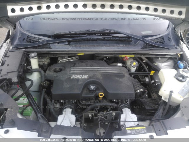 1GNDV23W98D150733 - 2008 CHEVROLET UPLANDER LS SILVER photo 10