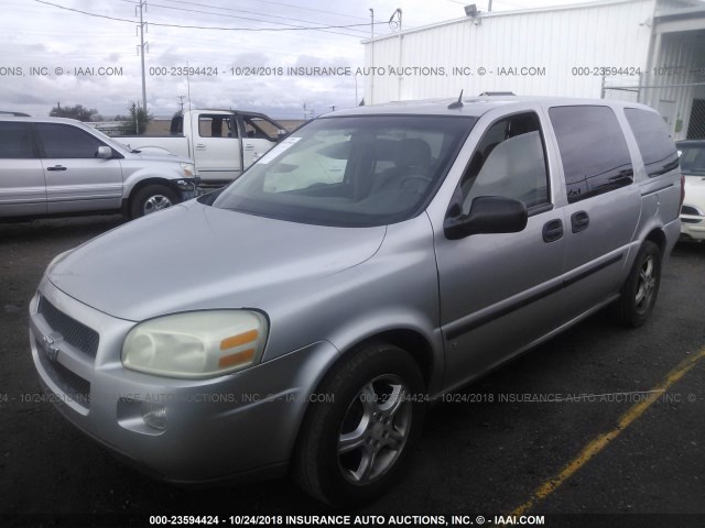 1GNDV23W98D150733 - 2008 CHEVROLET UPLANDER LS SILVER photo 2