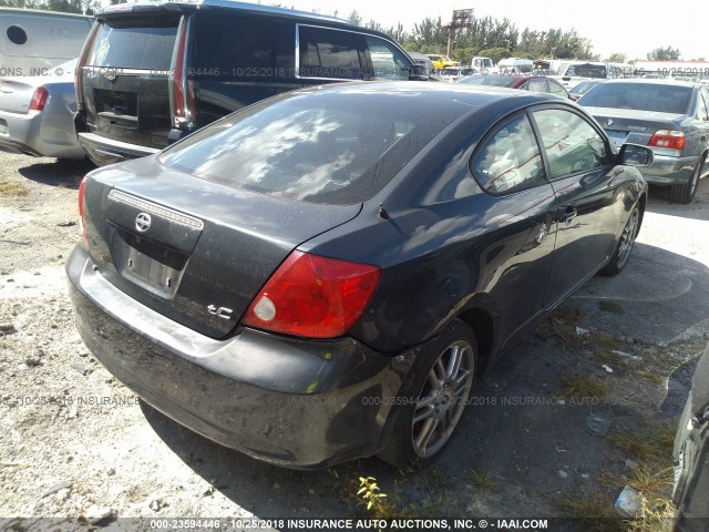 JTKDE177X60094482 - 2006 TOYOTA SCION TC 灰色 照片 4