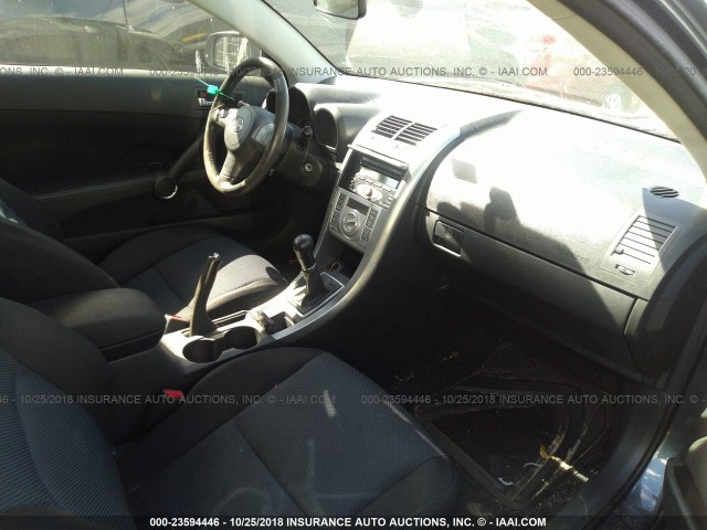 JTKDE177X60094482 - 2006 TOYOTA SCION TC 灰色 照片 5