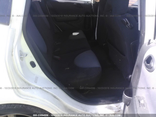 JHMGD38667S009084 - 2007 HONDA FIT S 白色 照片 8