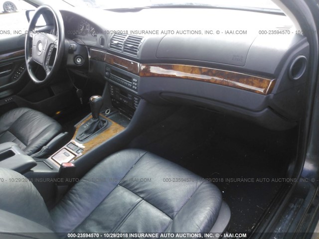 WBADE6325WBW60709 - 1998 BMW 540 I AUTOMATIC 黑色 照片 5