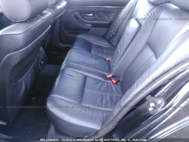 WBADE6325WBW60709 - 1998 BMW 540 I AUTOMATIC 黑色 照片 8