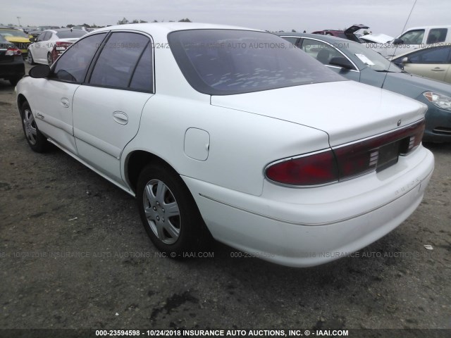 2G4WS52M8W1526306 - 1998 BUICK CENTURY CUSTOM WHITE photo 3