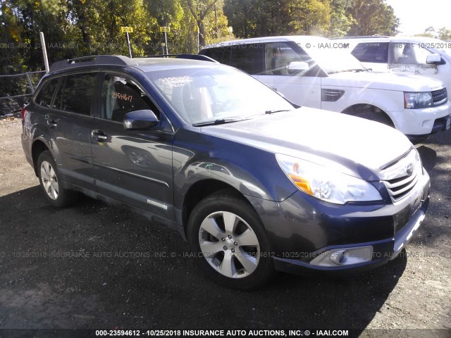 4S4BRDGC4C2211227 - 2012 SUBARU OUTBACK 3.6R PREMIUM GRAY photo 1