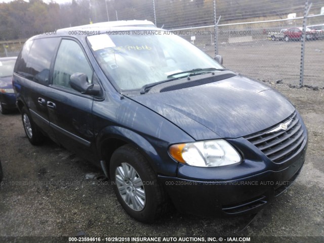 1A4GJ45R57B162581 - 2007 CHRYSLER TOWN & COUNTRY LX BLUE photo 1