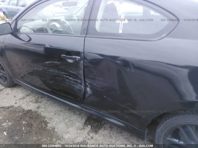 JTKDE167X80224524 - 2008 TOYOTA SCION TC 黑色 照片 6