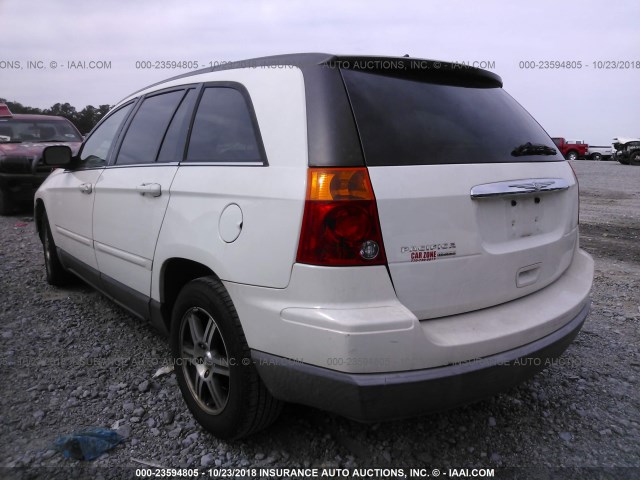 2A8GM68X58R638066 - 2008 CHRYSLER PACIFICA TOURING WHITE photo 3