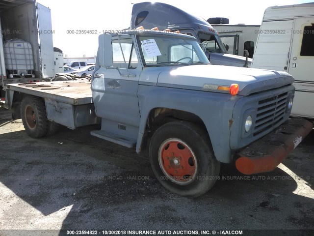 F61EVN41206 - 1972 FORD F61  Light Blue photo 1