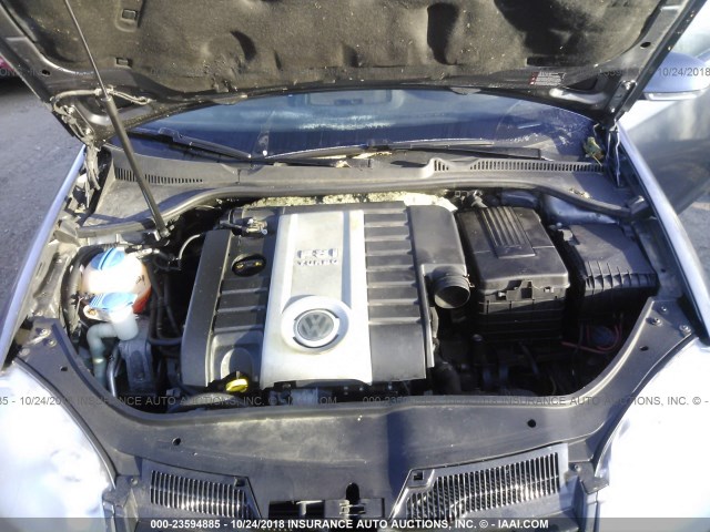 3VWRJ71K78M187286 - 2008 VOLKSWAGEN JETTA WOLFSBURG 灰色 照片 10