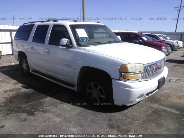 1GKFK66U53J158452 - 2003 GMC YUKON XL DENALI WHITE photo 1