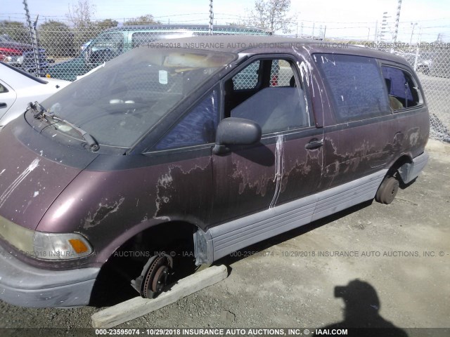 JT3AC11R8N1016127 - 1992 TOYOTA PREVIA DLX BURGUNDY photo 2