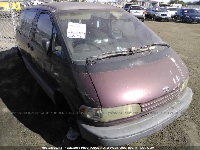 JT3AC11R8N1016127 - 1992 TOYOTA PREVIA DLX BURGUNDY photo 6