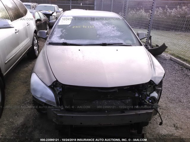 1G1ZC5E02CF231948 - 2012 CHEVROLET MALIBU 1LT BROWN photo 6