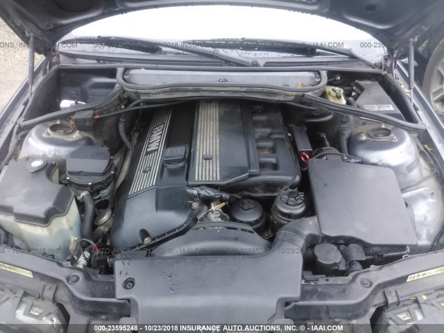 WBAET37423NJ24976 - 2003 BMW 325 I GRAY photo 10