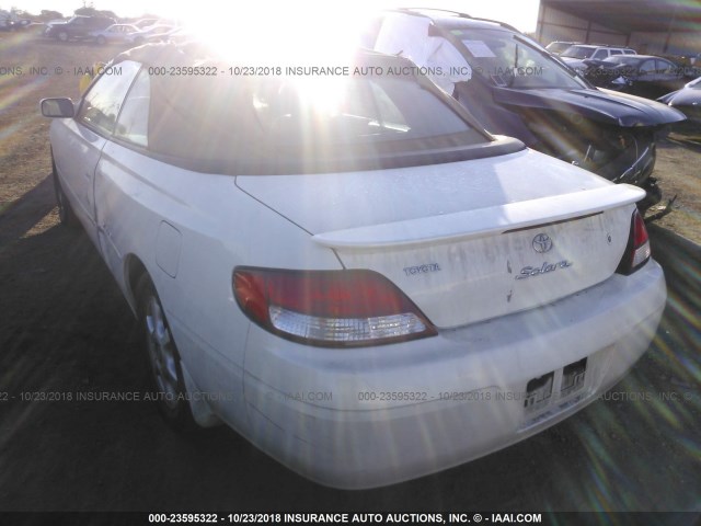 2T1FF28P51C509983 - 2001 TOYOTA CAMRY SOLARA SE/SLE Ağ foto 3