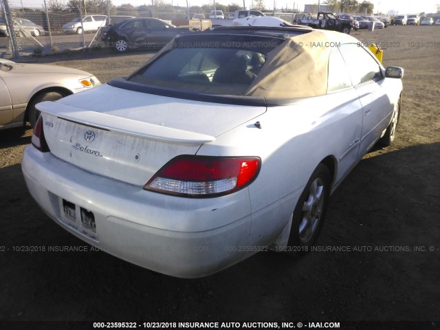 2T1FF28P51C509983 - 2001 TOYOTA CAMRY SOLARA SE/SLE Ağ foto 4