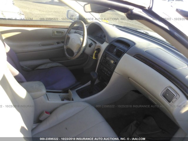 2T1FF28P51C509983 - 2001 TOYOTA CAMRY SOLARA SE/SLE Ağ foto 5