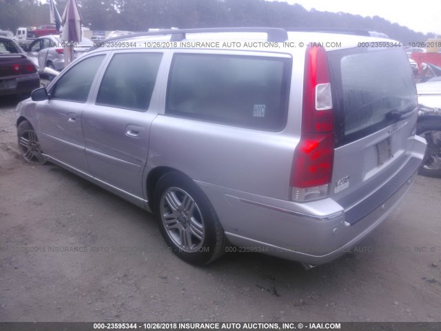 YV1SW592861536569 - 2006 VOLVO V70 2.5T SILVER photo 3