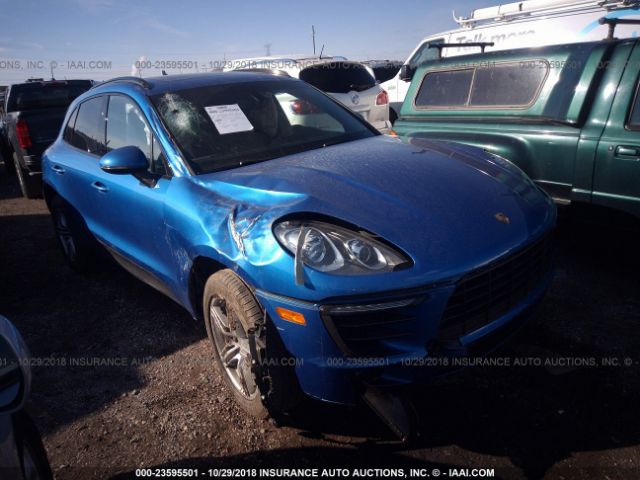 WP1AB2A55FLB44105 - 2015 PORSCHE MACAN S BLUE photo 1