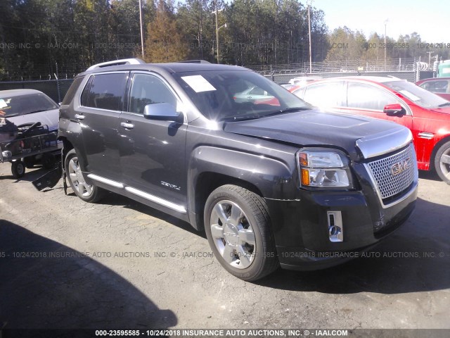 2GKFLUE35F6254853 - 2015 GMC TERRAIN DENALI GRAY photo 1